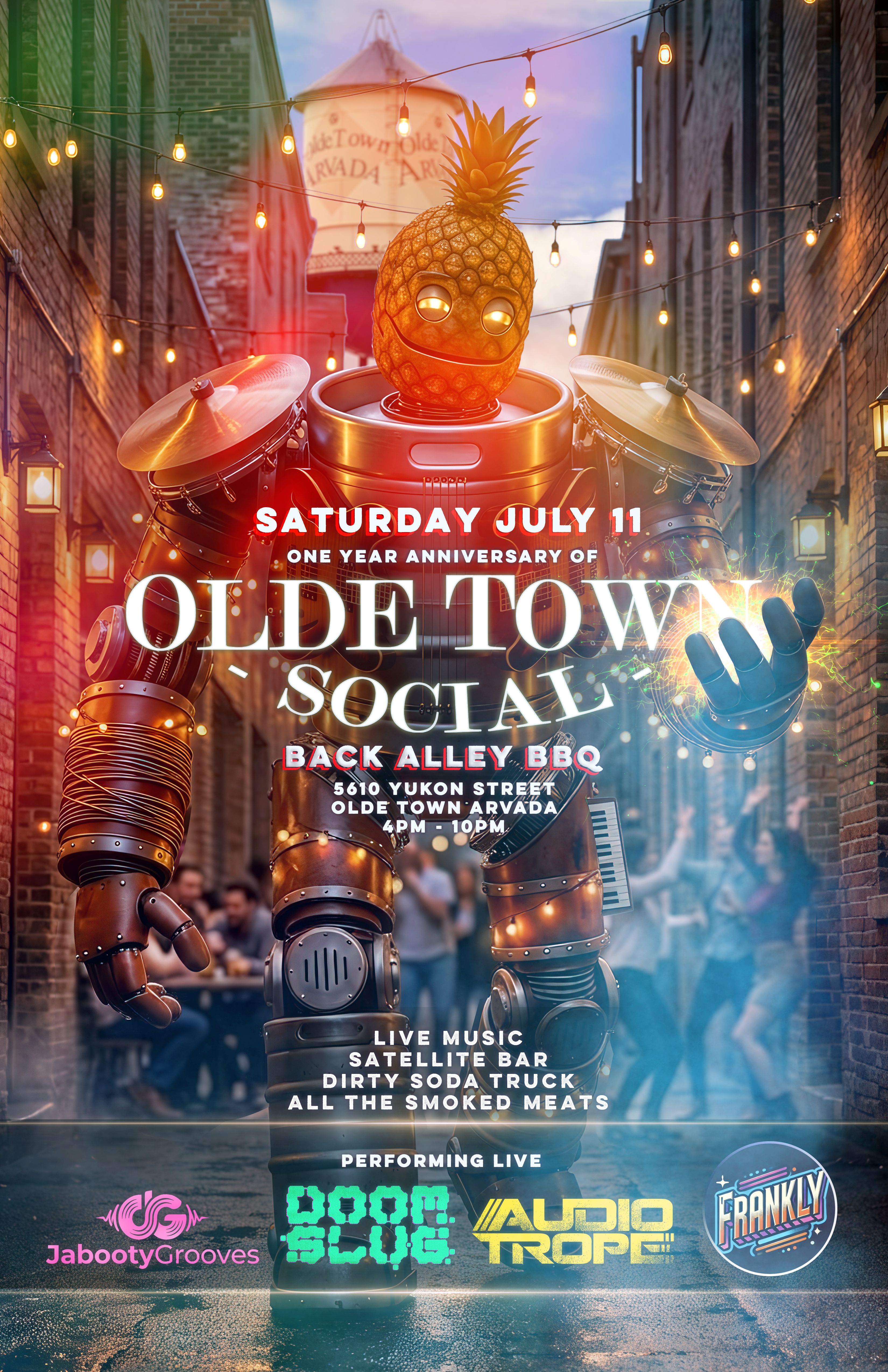 Back Alley BBQ at Olde Town Social